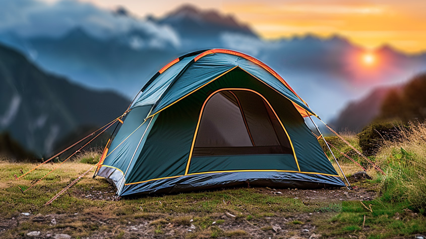 Обзор туристической палатки